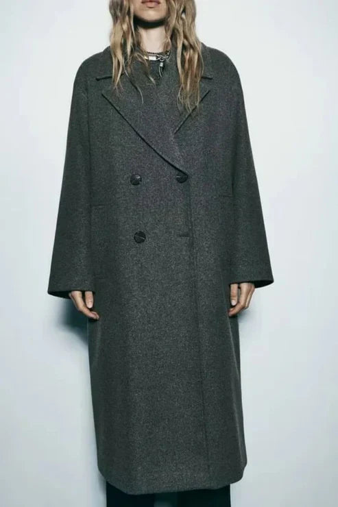 Odette - Chic long coat jacket