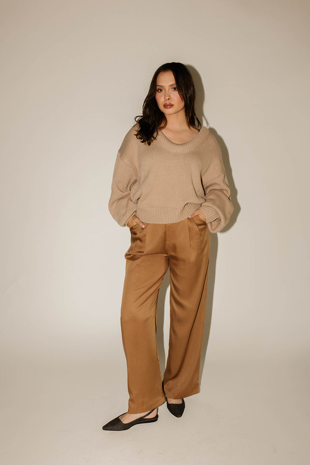 Billie tröja // taupe *exklusivt från Zoco*