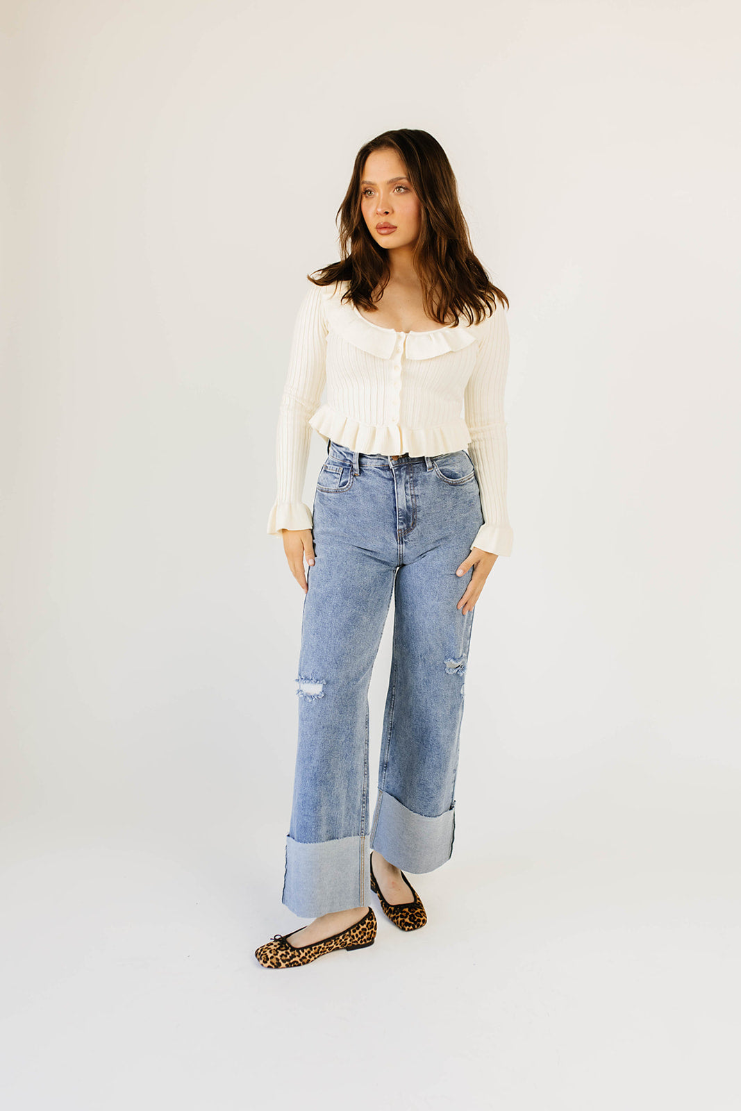 ritad denim med vikt fåll *påfylld*