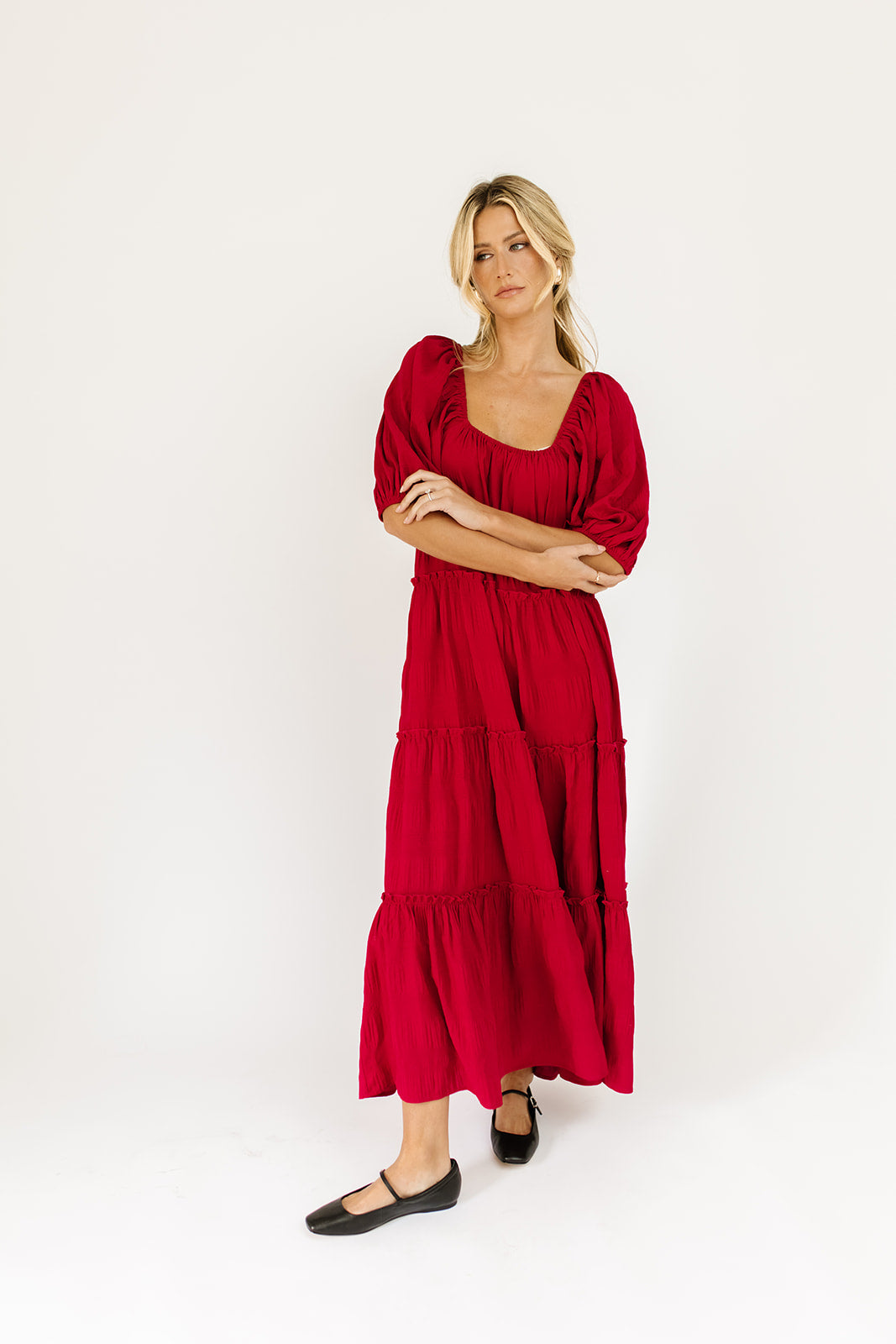 dagmakarklänning // crimson *zoco exklusiv*