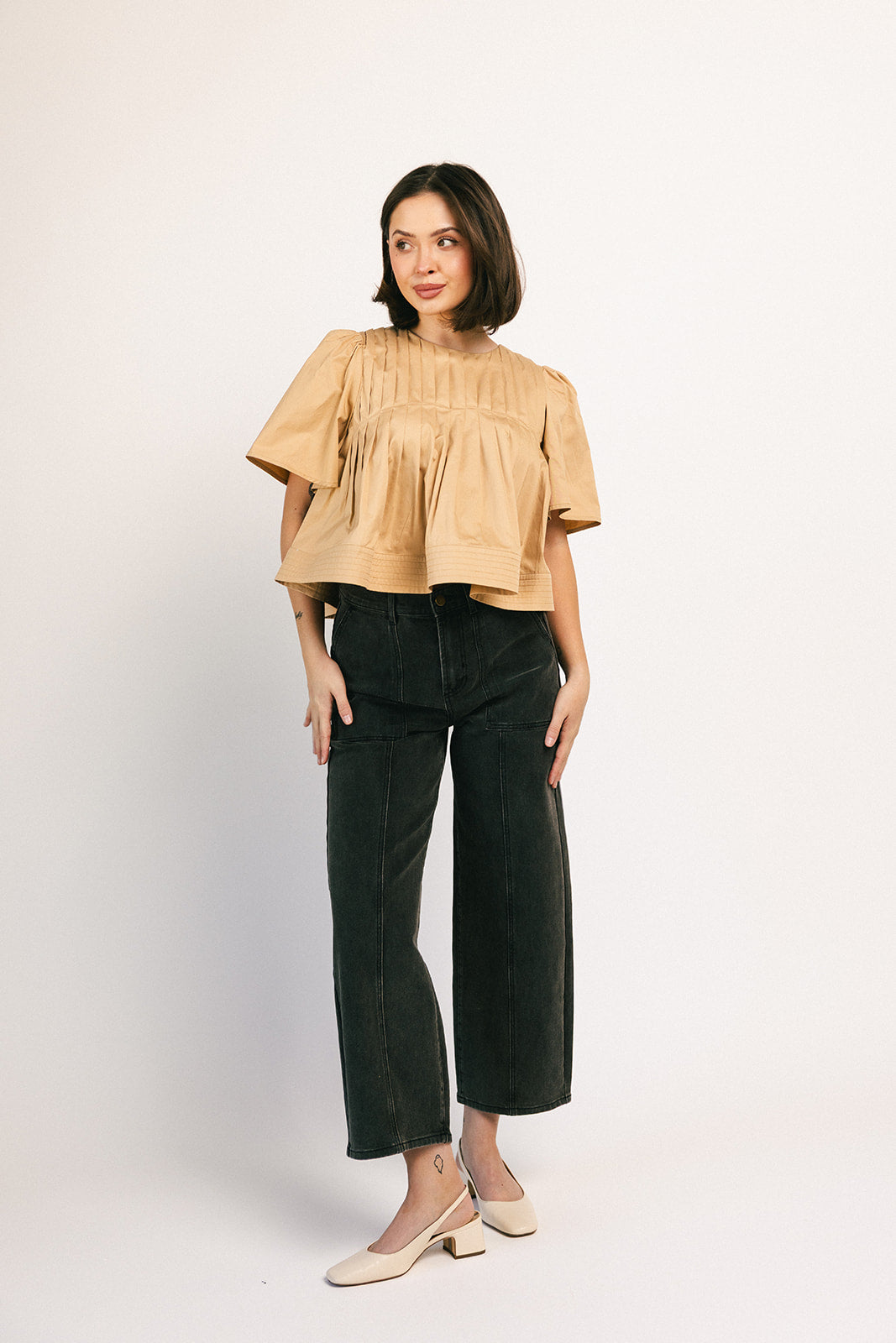 betty denim // svart