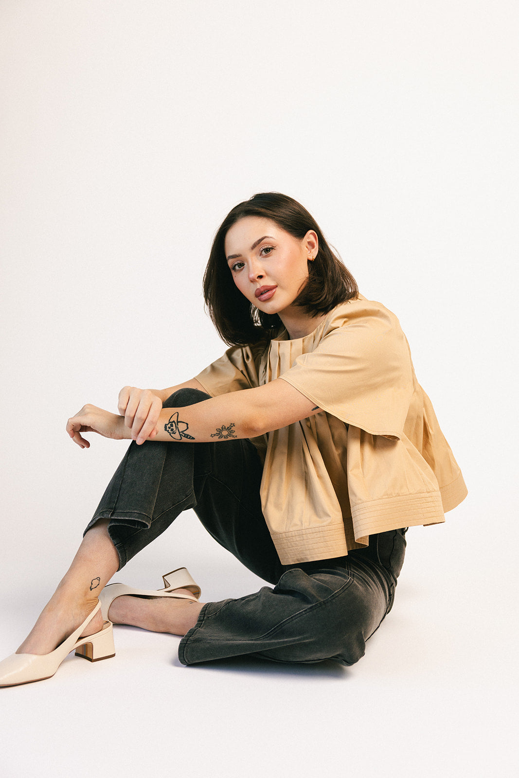 betty denim // svart