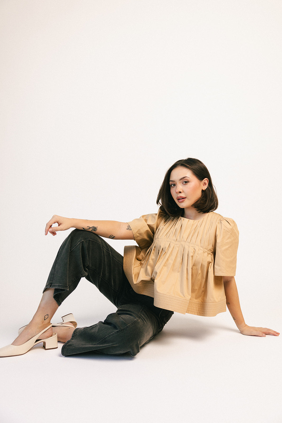 betty denim // svart