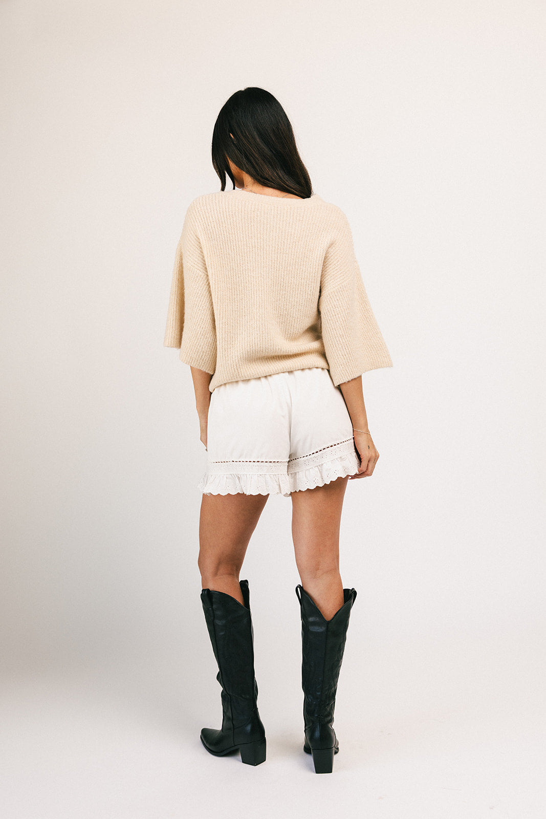 Söta små shorts // vita *exklusivt från Zoco*