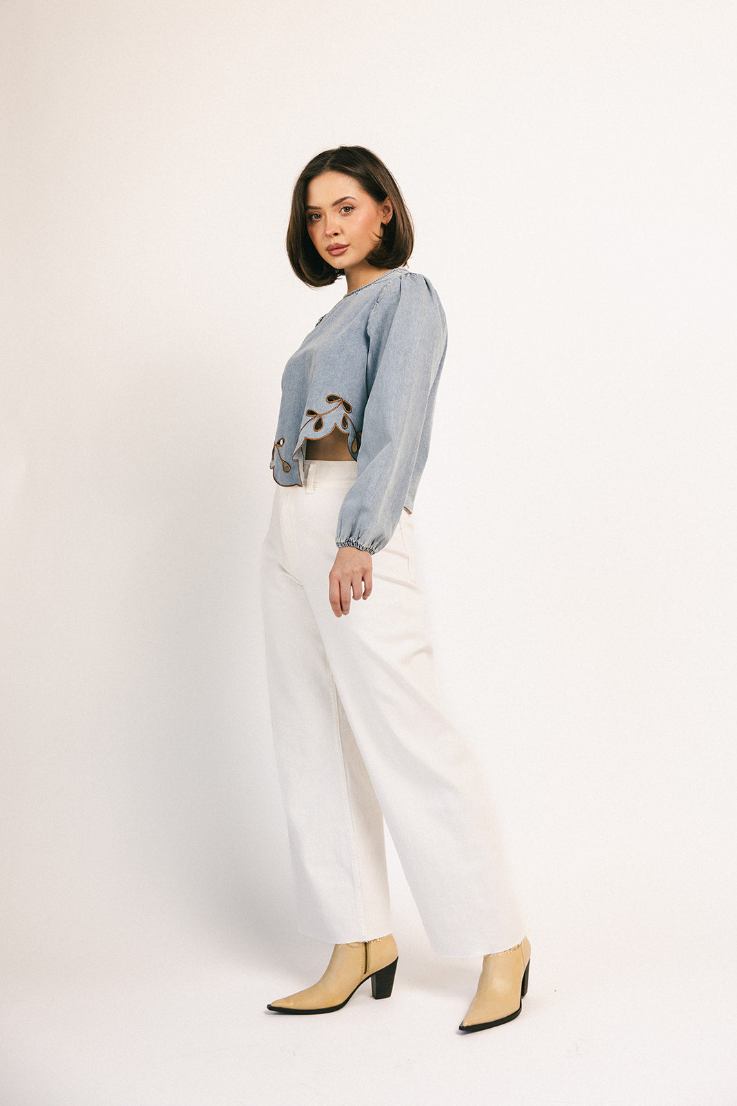 diana denim topp