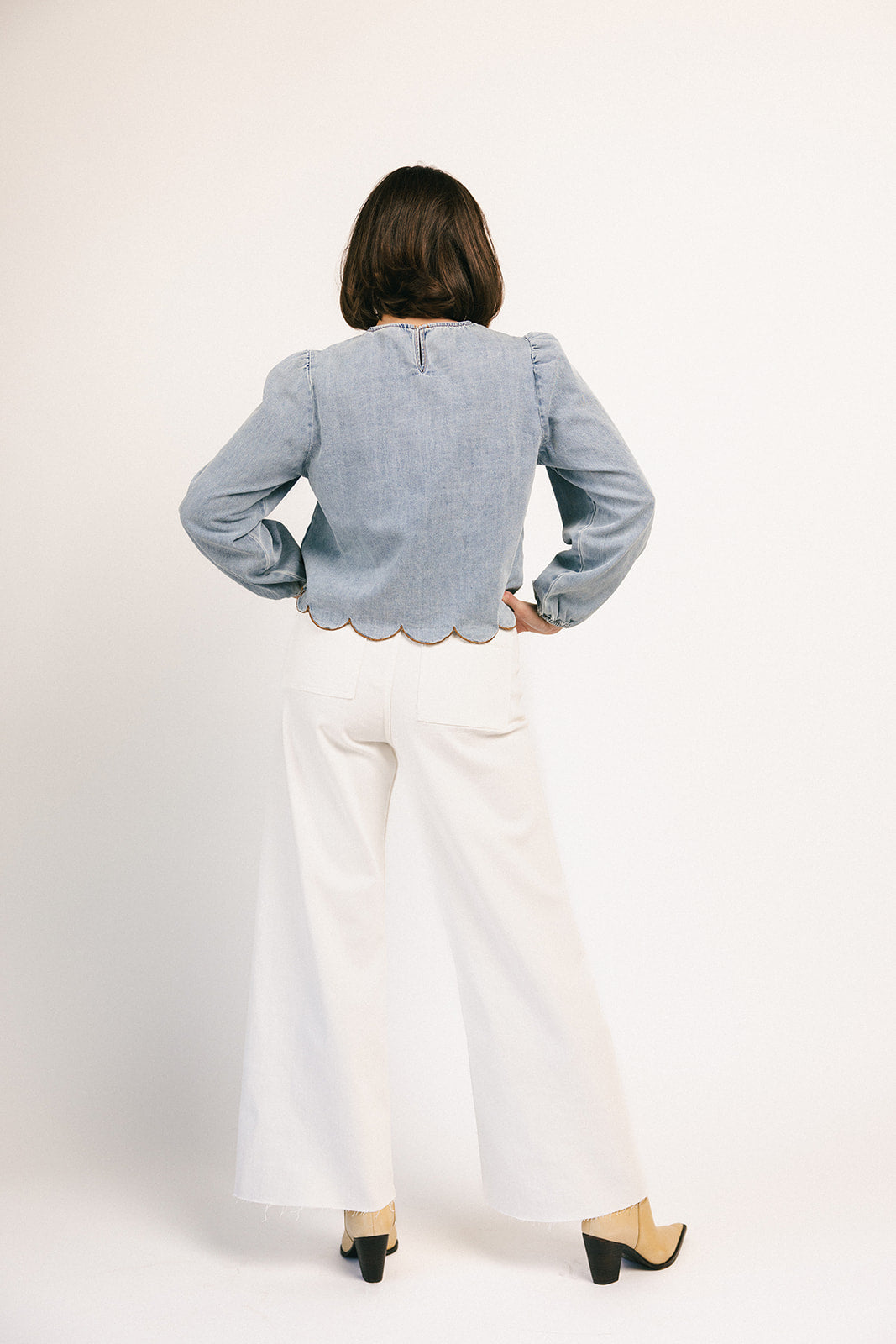 diana denim topp