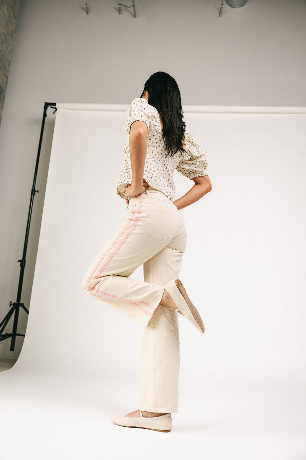 chamberlain pants // pink