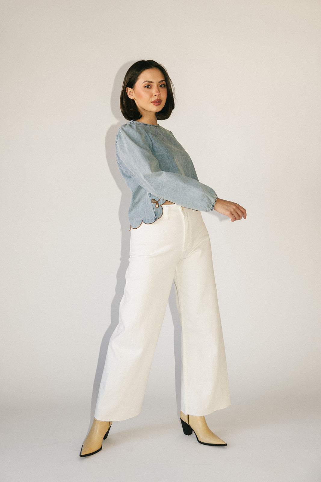diana denim topp