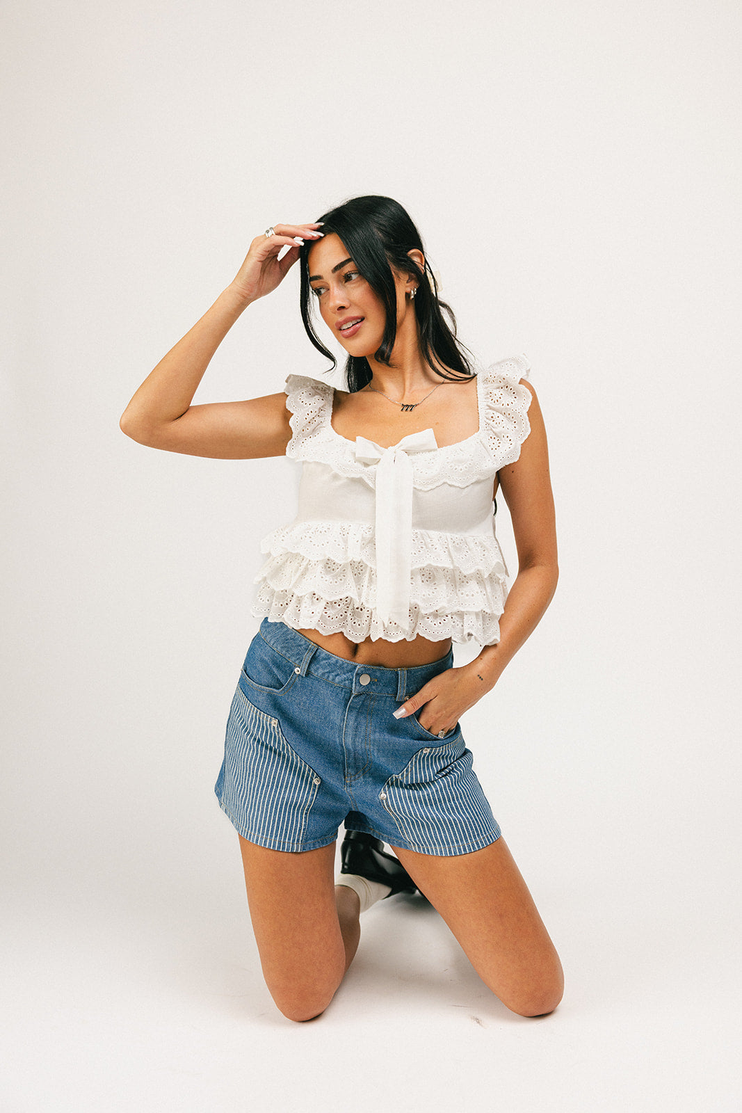 lilja jeansshorts