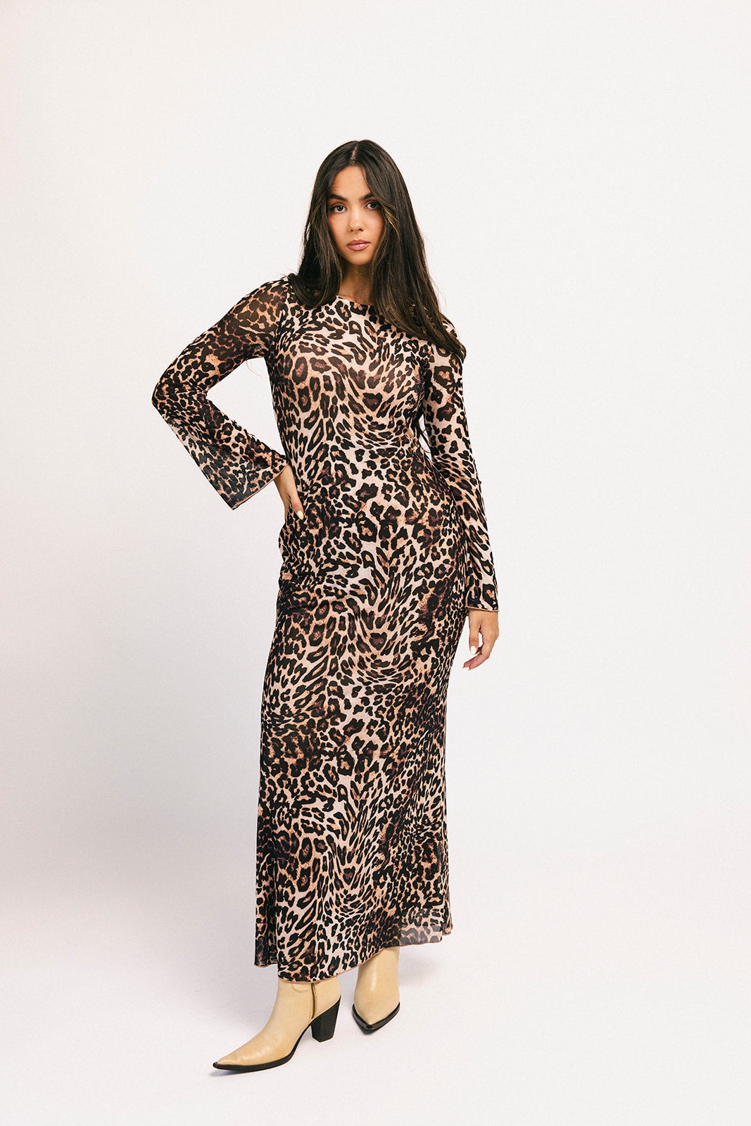 var där meshklänning // leopard *exklusivt från Zoco*