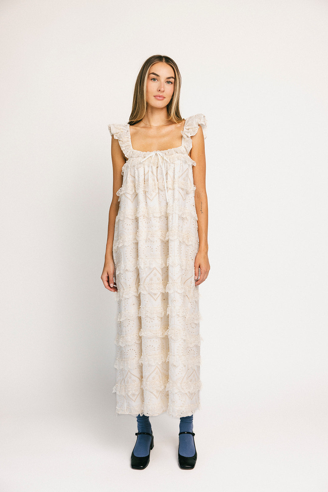 Love Struck maxiklänning // off-white *exklusivt från Zoco*