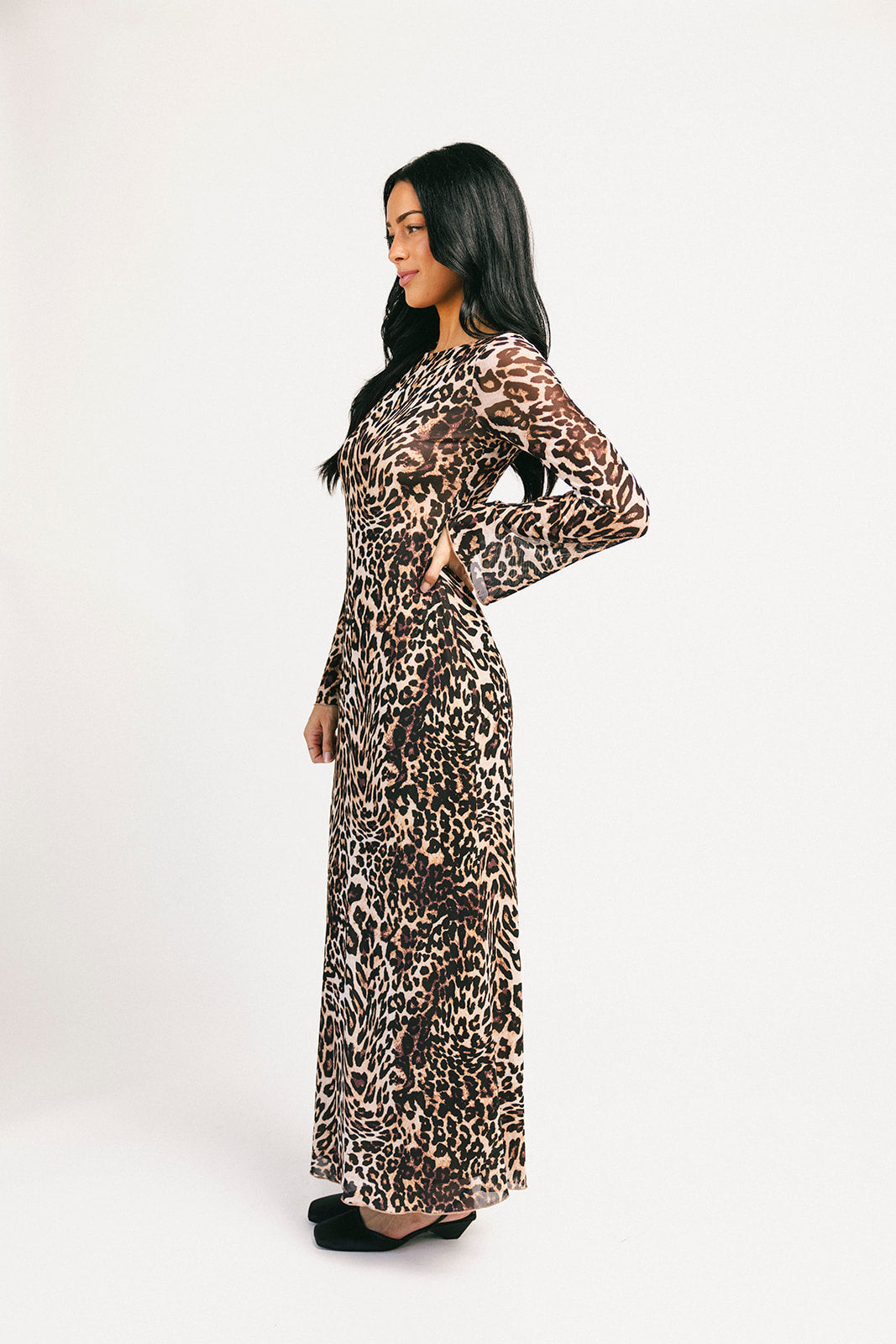 var där meshklänning // leopard *exklusivt från Zoco*