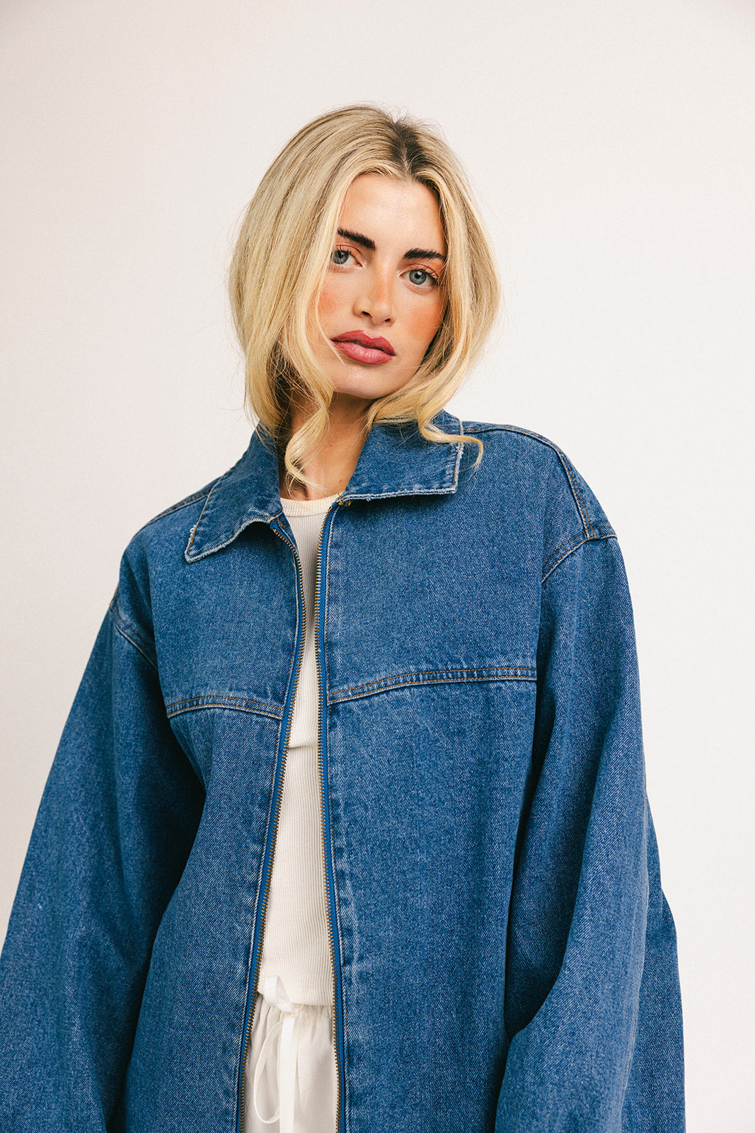 Georgie jacka // denim *exklusivt från Zoco*