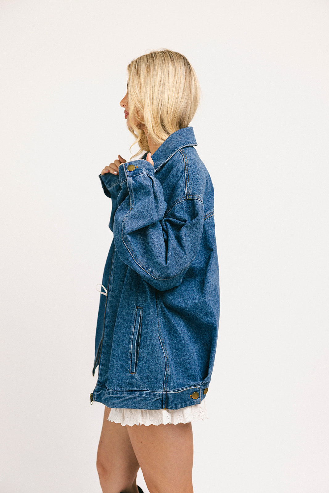 Georgie jacka // denim *exklusivt från Zoco*