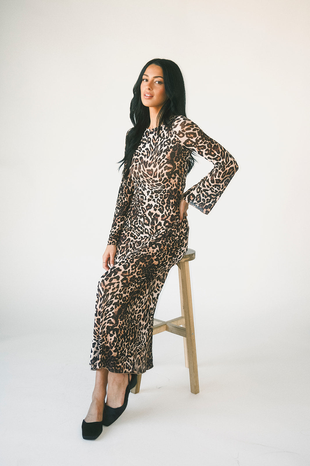 var där meshklänning // leopard *exklusivt från Zoco*