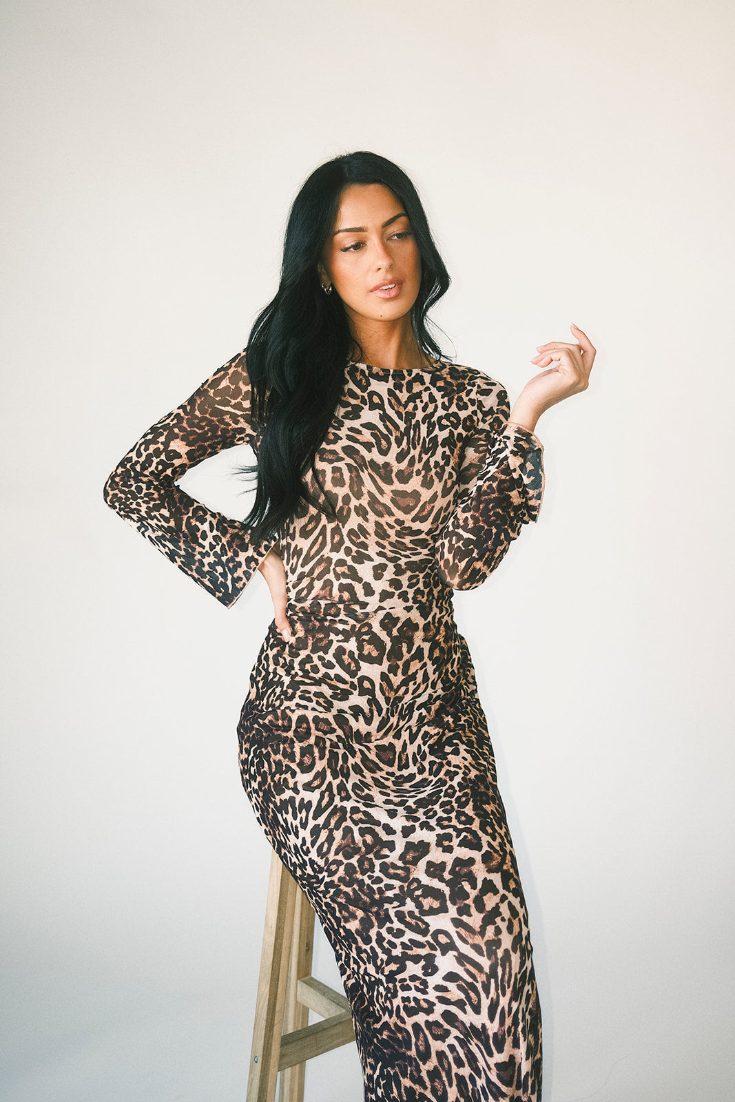 var där meshklänning // leopard *exklusivt från Zoco*