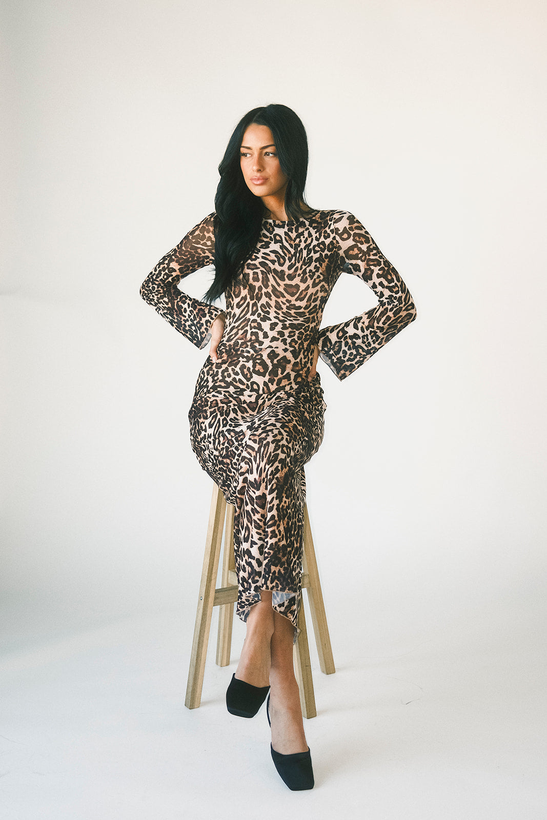 var där meshklänning // leopard *exklusivt från Zoco*