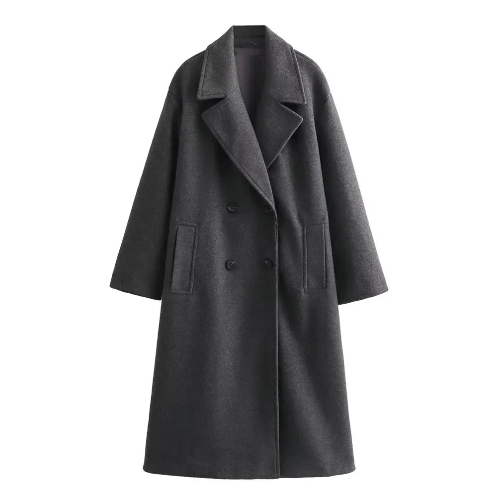 Odette - Chic long coat jacket