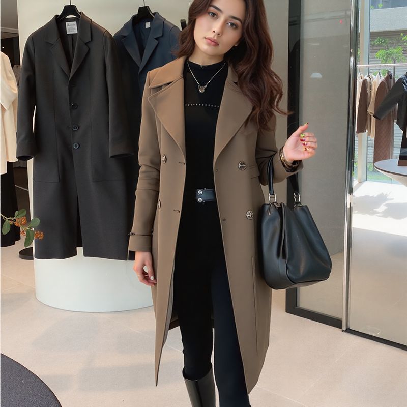 Lady Luxe™ - Kappa med sammetsfoder / En elegant klassiker som värmer med charm!