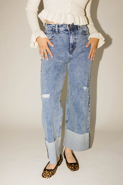 ritad denim med vikt fåll *påfylld*
