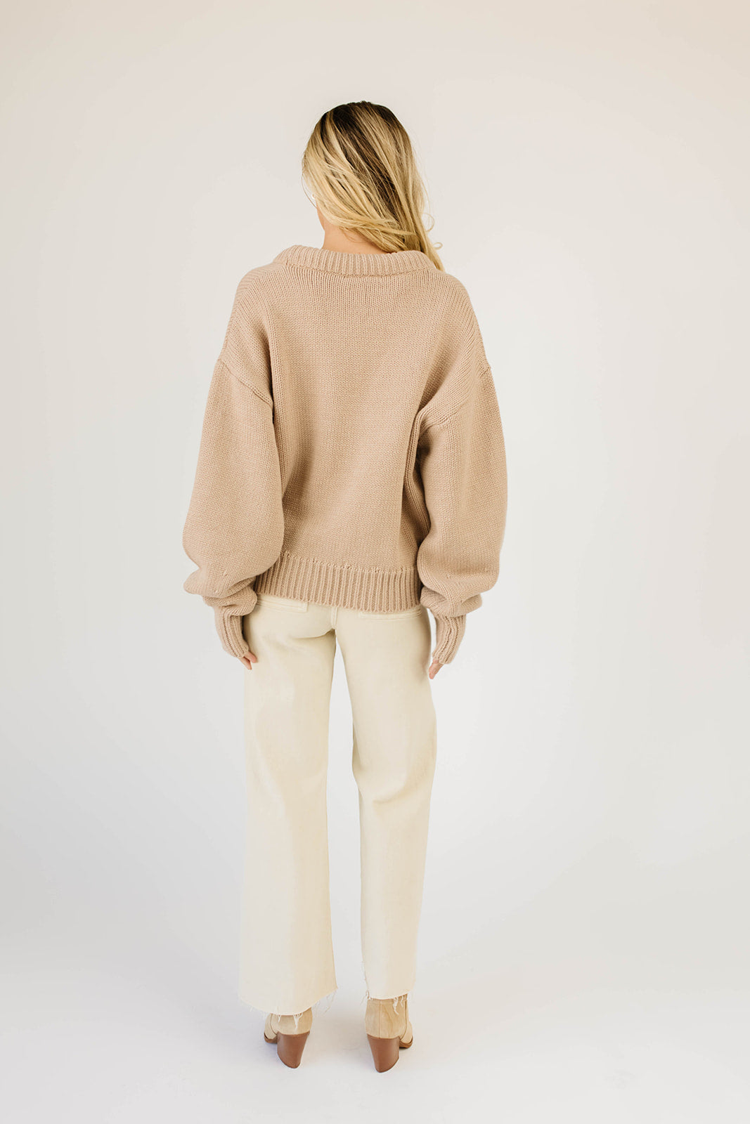 Billie tröja // taupe *exklusivt från Zoco*