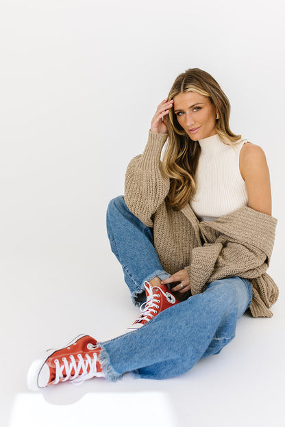 Old West slouchy jeans i canyonblå // free people 