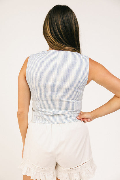 millie striped vest