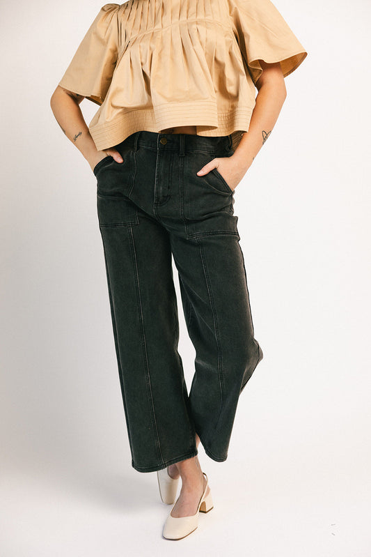 betty denim // svart