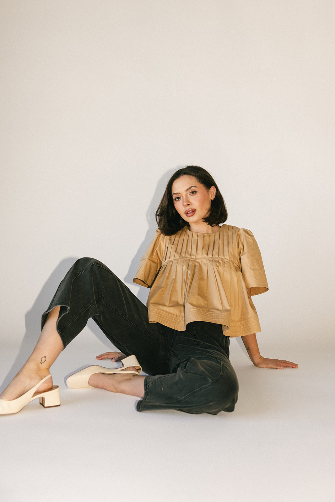 betty denim // svart
