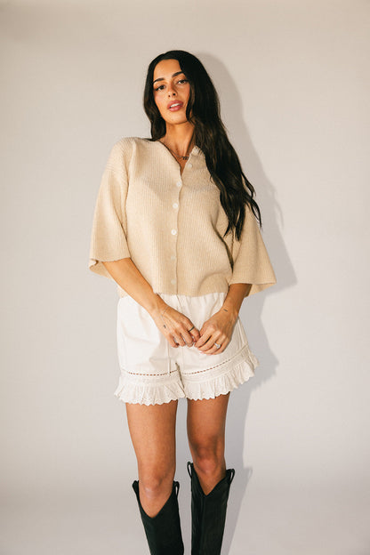 Söta små shorts // vita *exklusivt från Zoco*