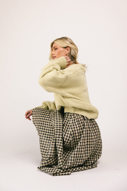 Frida gingham maxiklänning *påfylld*