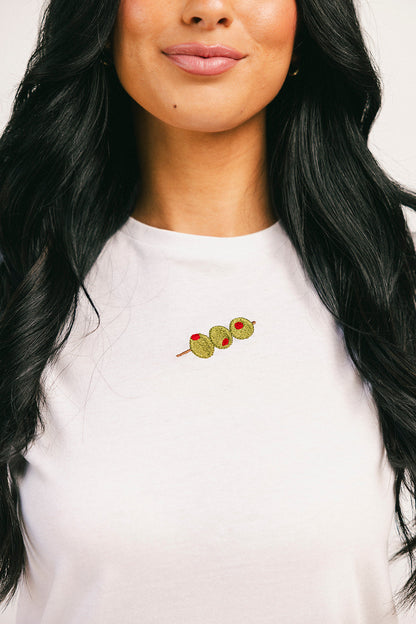 en lite besatt t-shirt