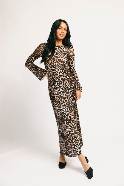 var där meshklänning // leopard *exklusivt från Zoco*