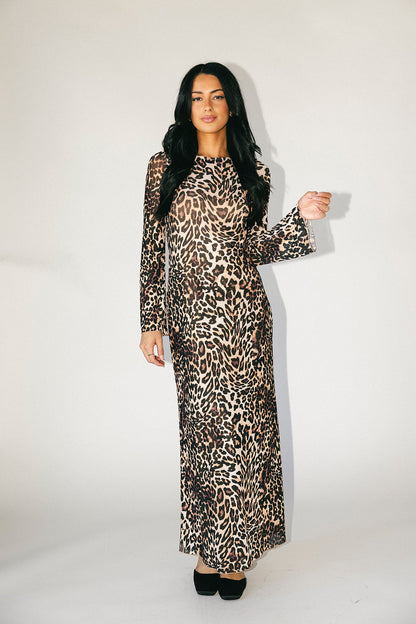 var där meshklänning // leopard *exklusivt från Zoco*