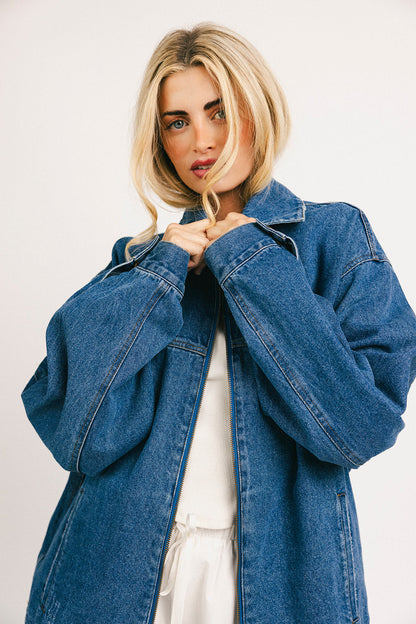 Georgie jacka // denim *exklusivt från Zoco*