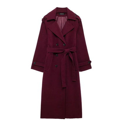 Ffion - Classy Burgundy Jas